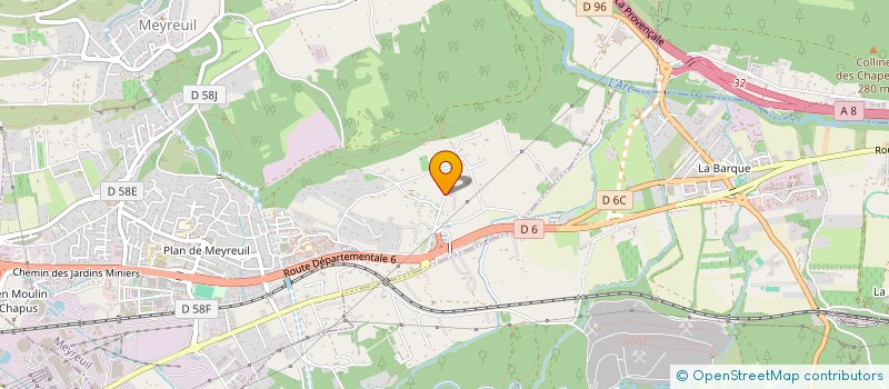 localisation de l'entreprise LENGLET  MEYREUIL