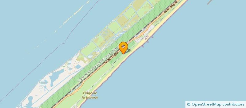 localisation de l'entreprise LENGLET - GLORIANT INDIVISION  SETE