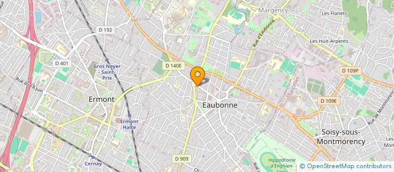 localisation de l'entreprise LENGLOIS-IRIGOYEN à EAUBONNE
