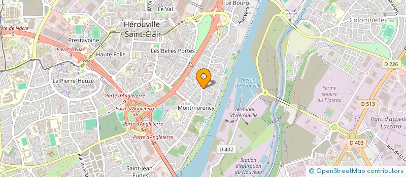 localisation de l'entreprise LENGLOS LD à HEROUVILLE-SAINT-CLAIR