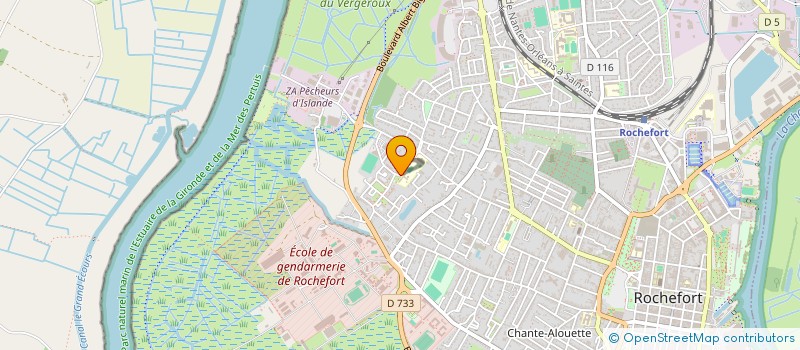 localisation de l'entreprise LENGRAND PAUL  ROCHEFORT