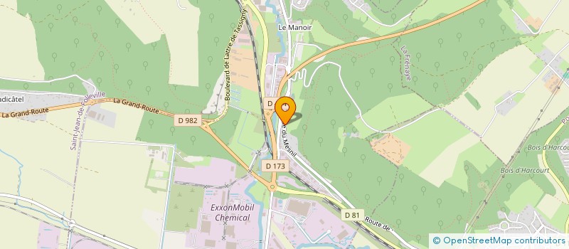 localisation de l'entreprise LENHARDT SA  LILLEBONNE