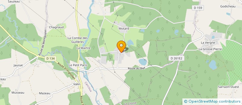 localisation de l'entreprise LENIE SDJAV  SAINT-PIERRE-DU-PALAIS