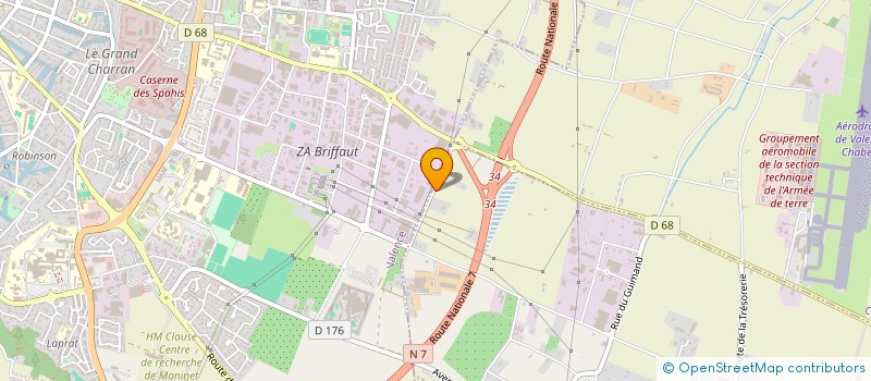 localisation de l'entreprise LENIKA  BOURG-LES-VALENCE