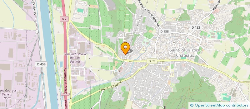 localisation de l'entreprise LENIMO  SAINT-PAUL-TROIS-CHATEAUX