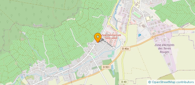 localisation de l'entreprise LENIQUE ET FILS  PIERRY