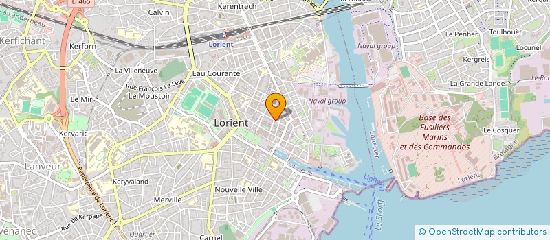 localisation de l'entreprise LENIS  LORIENT