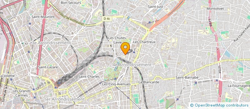 localisation de l'entreprise LENITEES à MARSEILLE