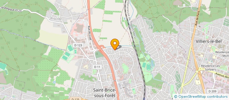 localisation de l'entreprise LENIWARE  SAINT-BRICE-SOUS-FORET