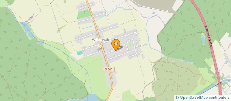 localisation de l'entreprise LENJOINT TOITURE  WILLERWALD