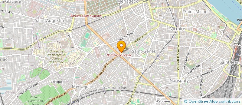 localisation de l'entreprise LENKA  BORDEAUX