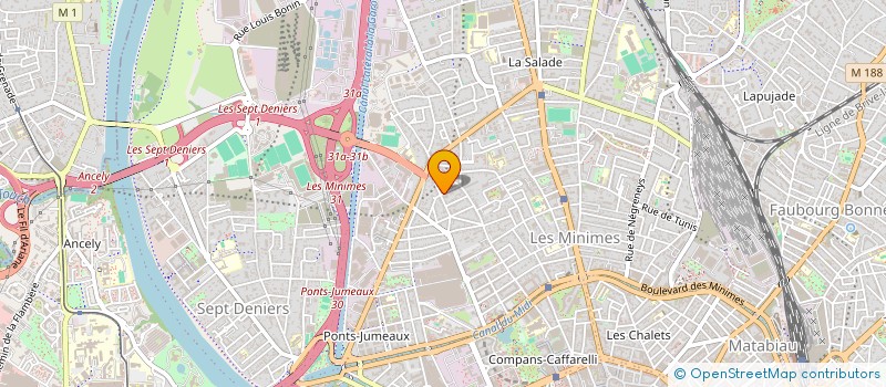 localisation de l'entreprise LENKA  TOULOUSE