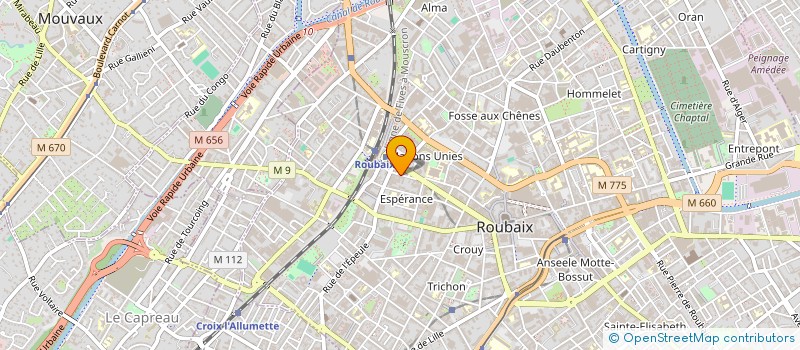 localisation de l'entreprise LENKA COMMUNICATION SARL à ROUBAIX