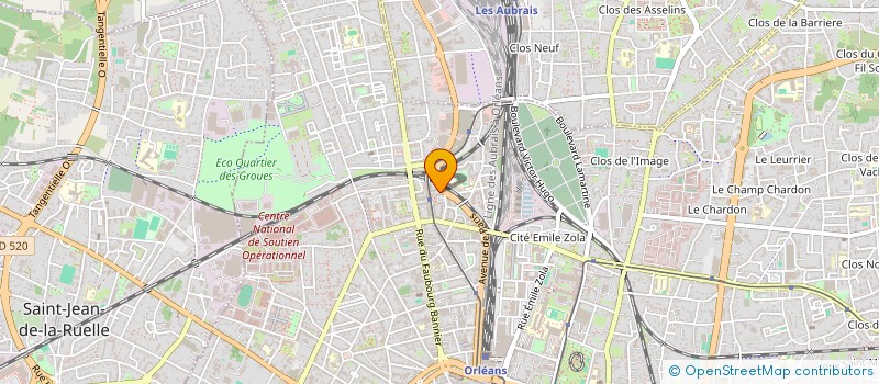 localisation de l'entreprise LENKI à ORLEANS