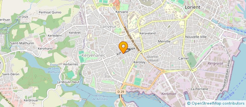 localisation de l'entreprise LENN 71  LORIENT