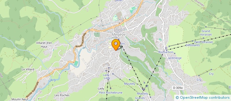 localisation de l'entreprise LENNEIGE  DEMI-QUARTIER