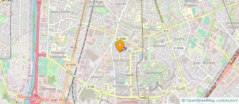 localisation de l'entreprise LENNY 2L  GRENOBLE