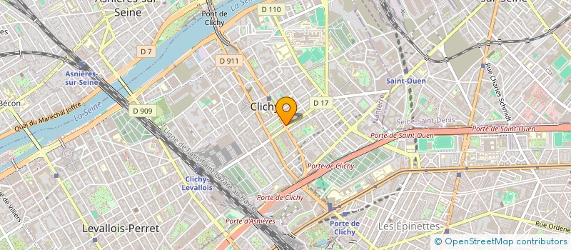 localisation de l'entreprise LENNY à CLICHY