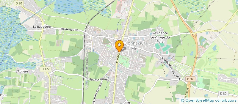 localisation de l'entreprise LENNY AGENCY à LES SABLES-D'OLONNE