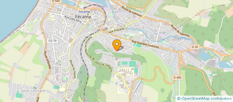 localisation de l'entreprise LENNY ELEC à FECAMP