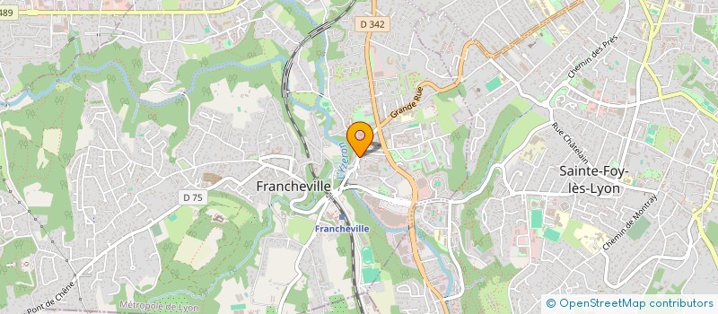 localisation de l'entreprise LENNY LUNA à FRANCHEVILLE