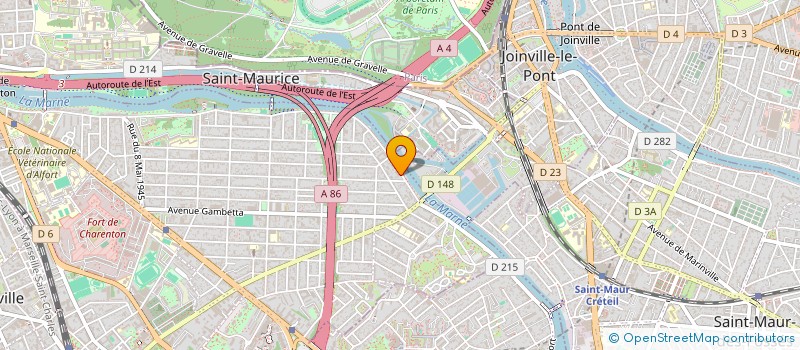 localisation de l'entreprise LENNY-STORY à MAISONS-ALFORT