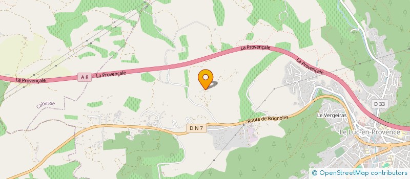 localisation de l'entreprise LENNY TOIT  LE LUC