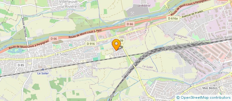 localisation de l'entreprise LENO  LE SOLER