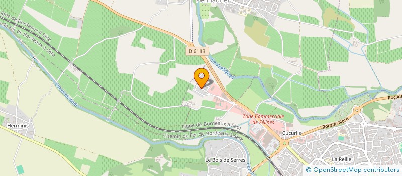 localisation de l'entreprise LENO à CARCASSONNE