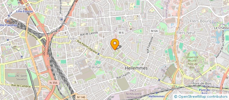localisation de l'entreprise LENOBLE à LILLE