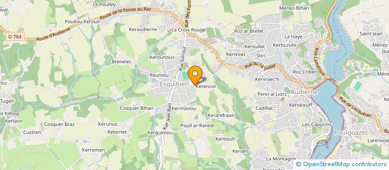 localisation de l'entreprise LENOBLE  AUDIERNE