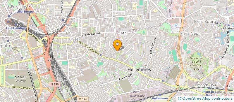 localisation de l'entreprise LENOBLE HOLDING à LILLE