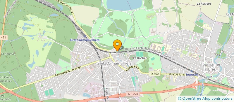 localisation de l'entreprise LENOBLE MULTISERVICES à GRETZ-ARMAINVILLIERS