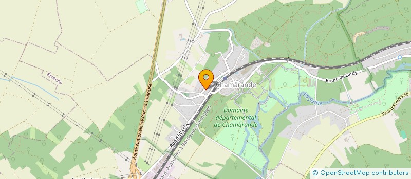 localisation de l'entreprise LENOE  CHAMARANDE