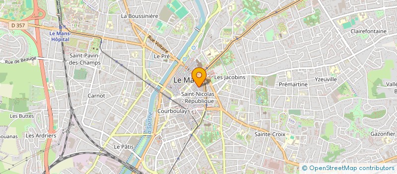 localisation de l'entreprise LENOIR 44800  LE MANS