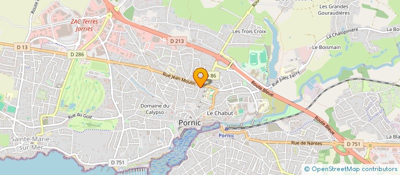 localisation de l'entreprise LENOIR  PORNIC