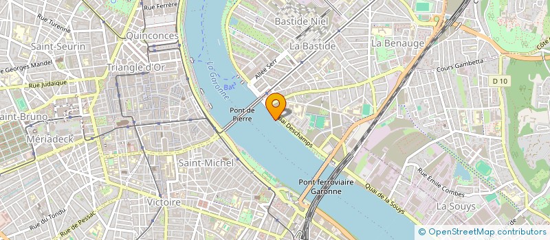 localisation de l'entreprise LENOIR  BORDEAUX