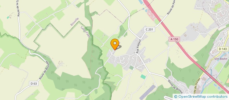 localisation de l'entreprise LENOIR FRERES  VILLERS-ECALLES