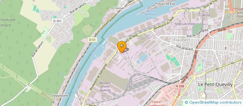 localisation de l'entreprise LENOIR MANUTENTION SERVICES à ROUEN