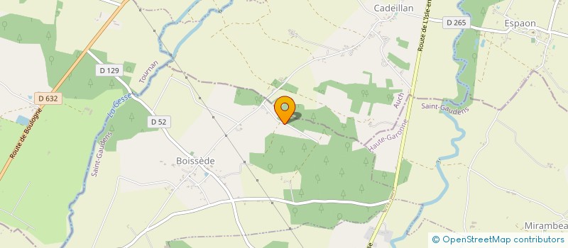 localisation de l'entreprise LENOIR SECURITE INCENDIE  L'ISLE-EN-DODON