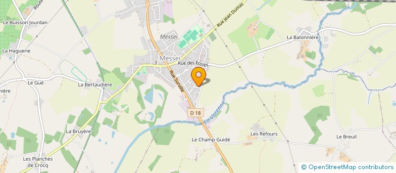 localisation de l'entreprise LENOMA à MESSEI