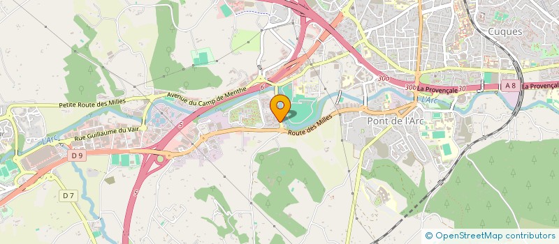 localisation de l'entreprise LENOMICS à AIX-EN-PROVENCE