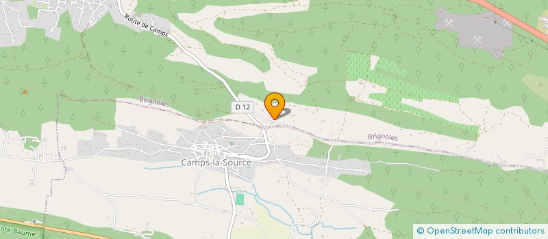 localisation de l'entreprise LENORATO à BRIGNOLES