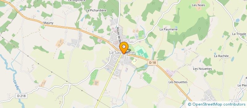 localisation de l'entreprise LENORMAND à LES MONTS-D'ANDAINE