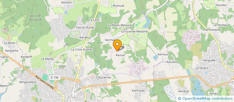 localisation de l'entreprise LENORMAND INDIVISION  CARNAC