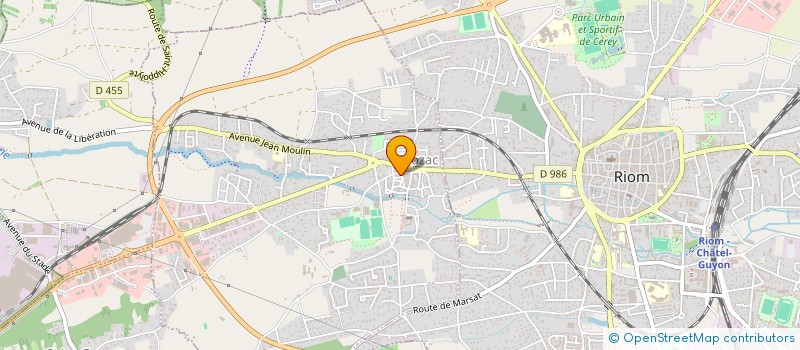 localisation de l'entreprise LENORMAND INVESTISSEMENT  MOZAC