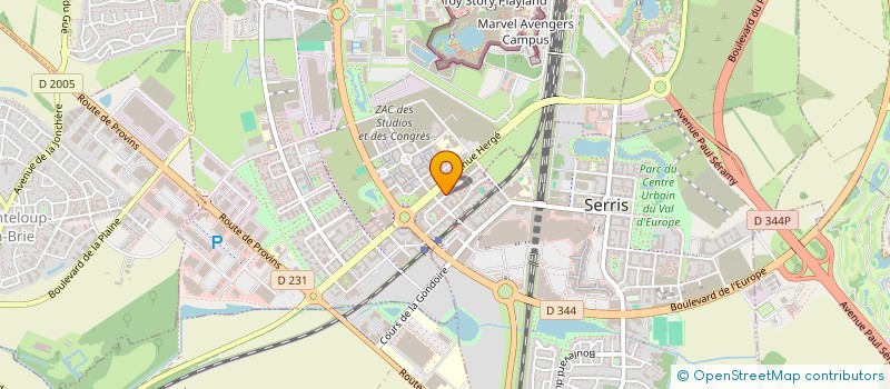 localisation de l'entreprise LENORMANT  SOURDIAUX  CHESSY