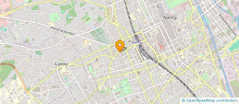 localisation de l'entreprise LENORME  NANCY