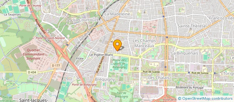 localisation de l'entreprise LENOTT  RENNES