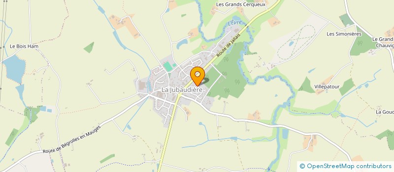 localisation de l'entreprise LENOUISE à BEAUPREAU-EN-MAUGES